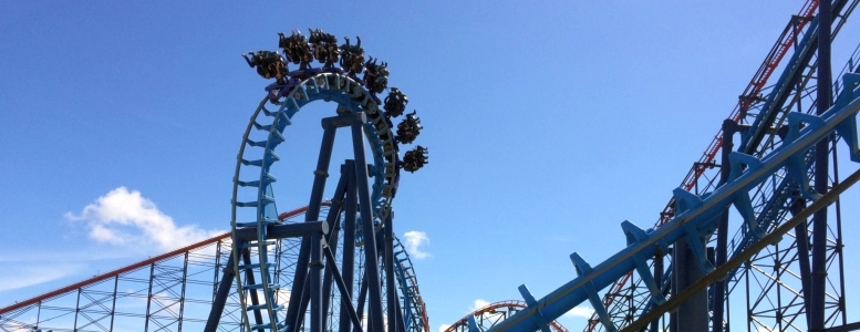 Infusion rollercoaster, Blackpool Pleasure Beach