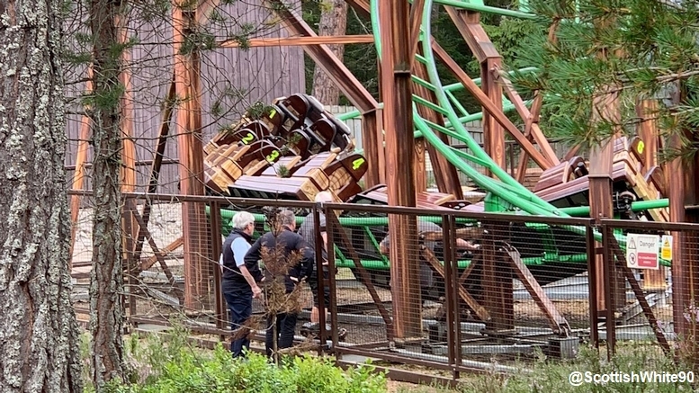Landmark Forest Adventure Park rollercoaster